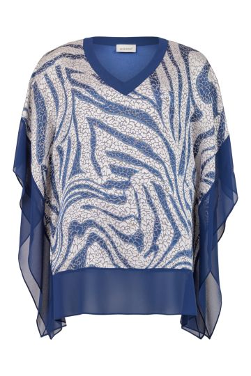 GODSKE V PRINT TUNIC